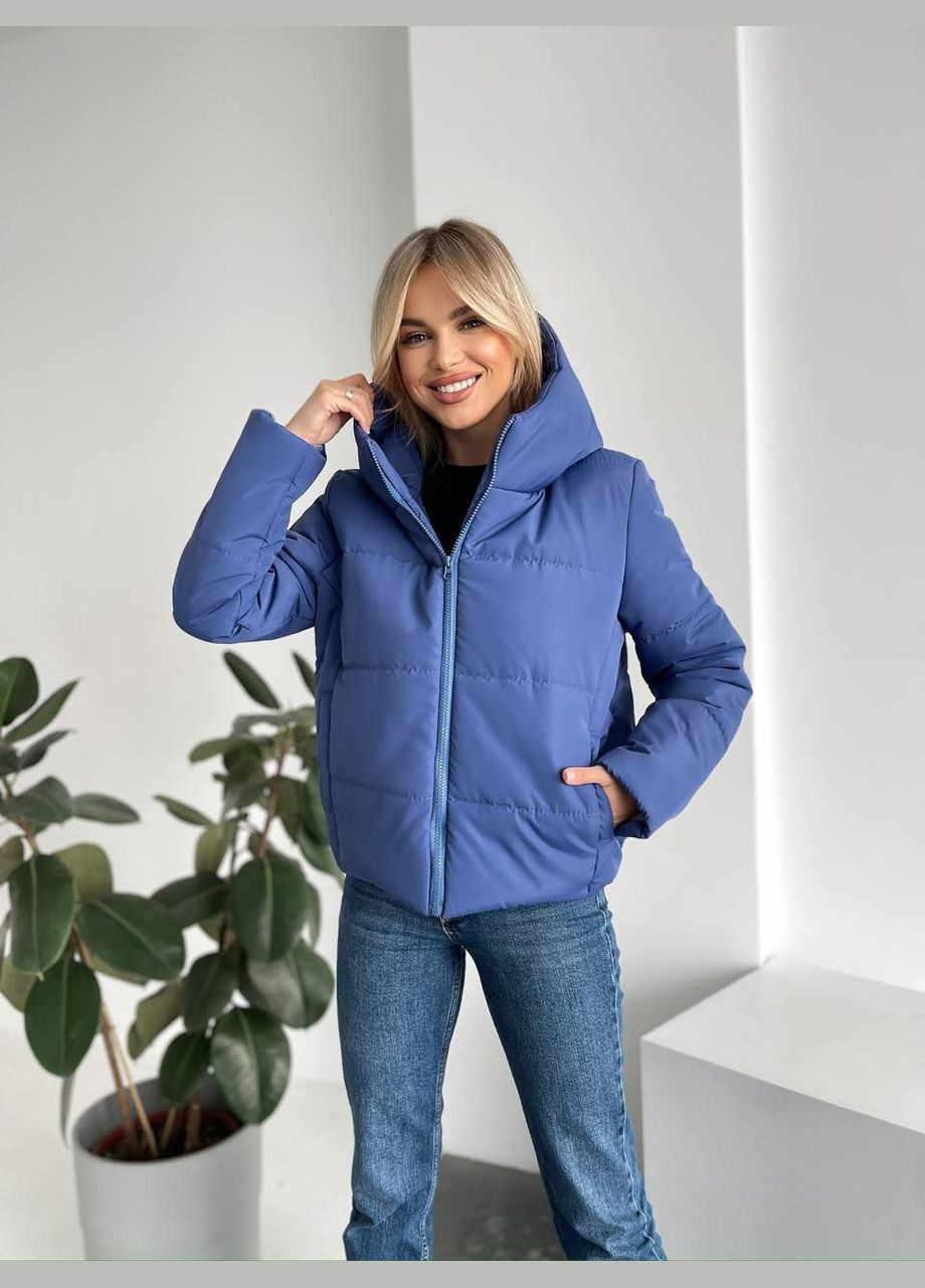 Синя демісезонна куртка демісезонна оверсайз LeVi