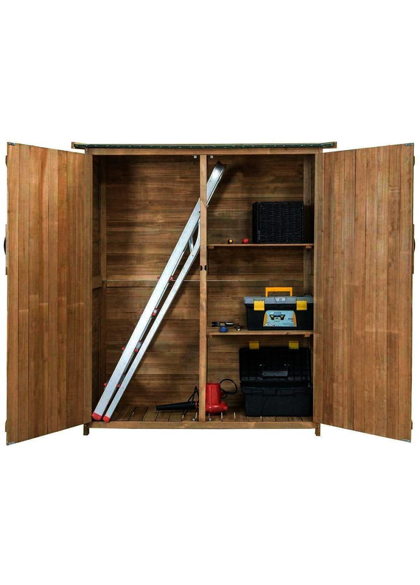 Шафа для садового інвентарю з дерева Проческо мускат (ОСН-000607) No Brand (328960072)