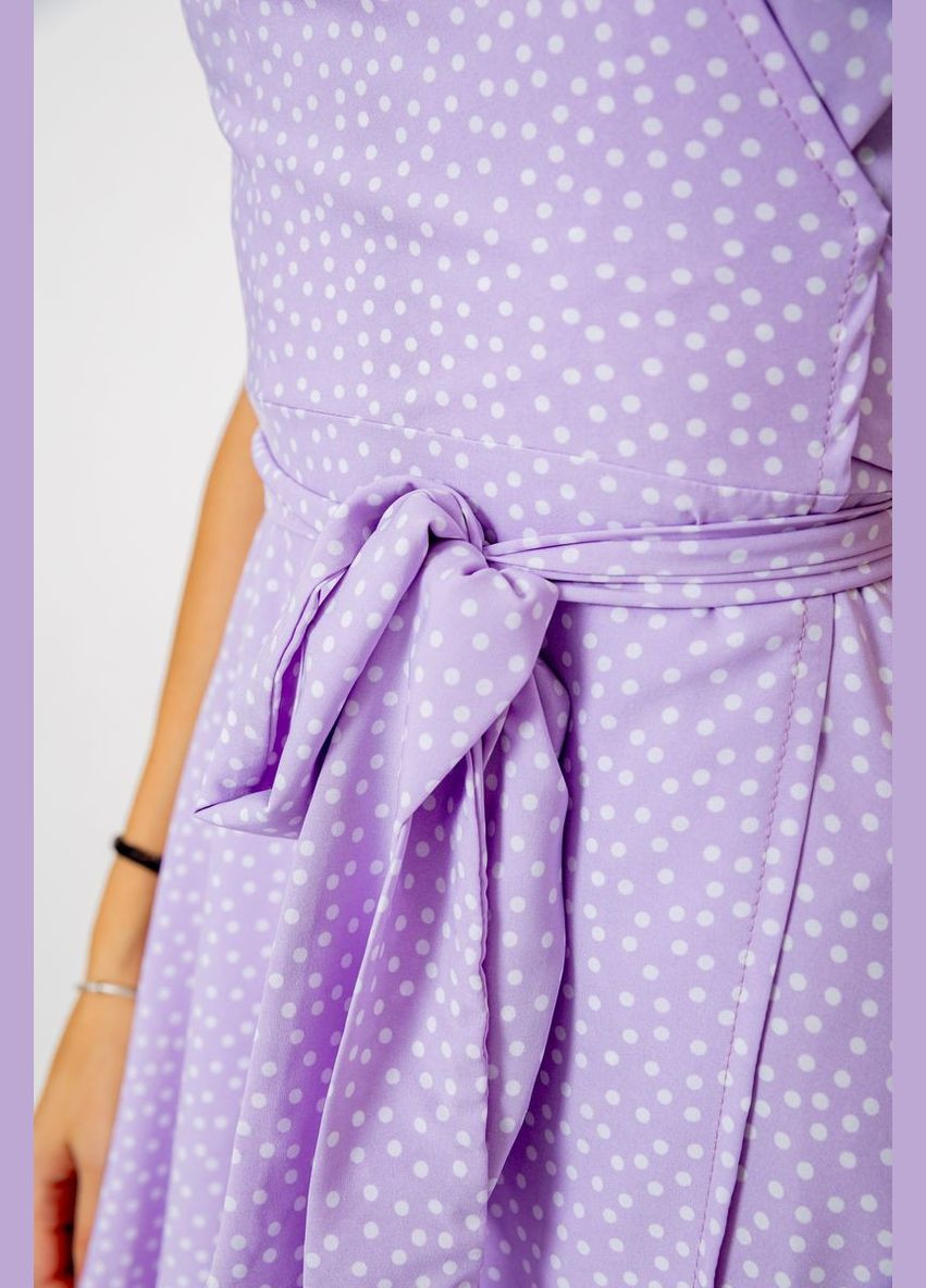 Сиреневое сарафан в горох,, 241r167 Ager