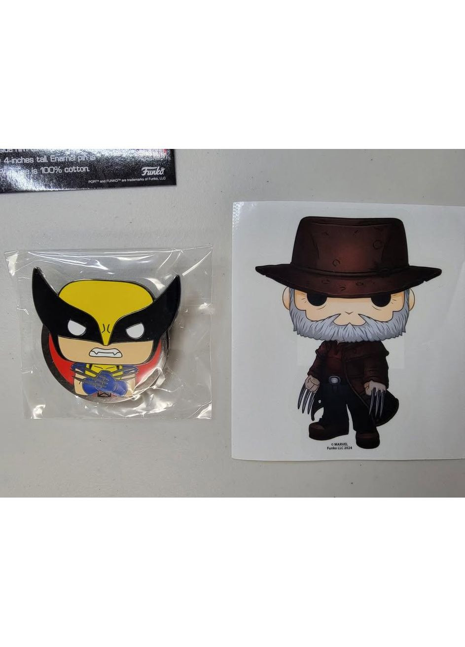 Коробка Фанко Поп Росомаха Оригінал Pop Marvel Collector Corps Wolverine Box 2XL Funko (366237539)
