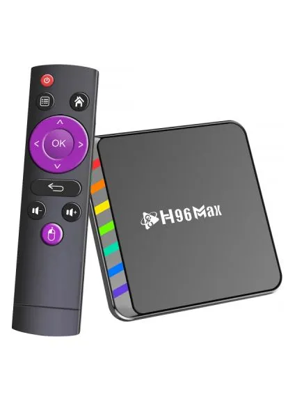 ТВ Медиаплеер W2 2/16Gb/ Amlogic S905W2/ Android 11/ WiFi 2.4G+5G/BT:5.0/ LAN:100M/ H96 (381167121)