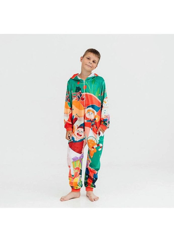 Кигуруми для детей до 3 лет 3D Новогодние Веселье 4003, 92, см FlexDress (324623351)