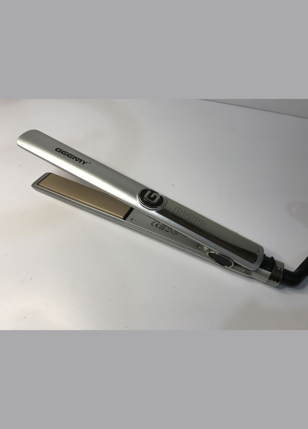 Професійна праска випрямляч Geemy GM-416 з терморегулятором для випрямлення створення локонів стайлер Gemei (296925594)