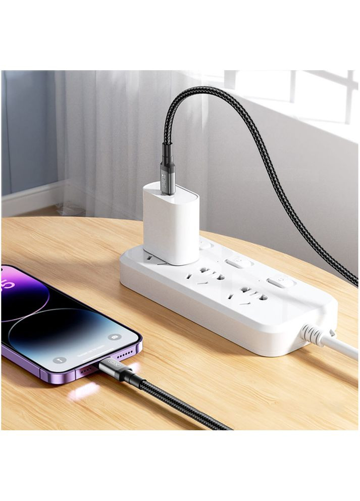 Кабель USB Type-C - USB Type-C 1 м Black (NB-Q264A-CC black) XO (323109609)