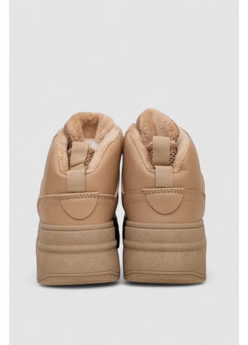 Кросівки жіночі зимові на хутрі Ager 248RAM09 бежеві демісезони (338370586)