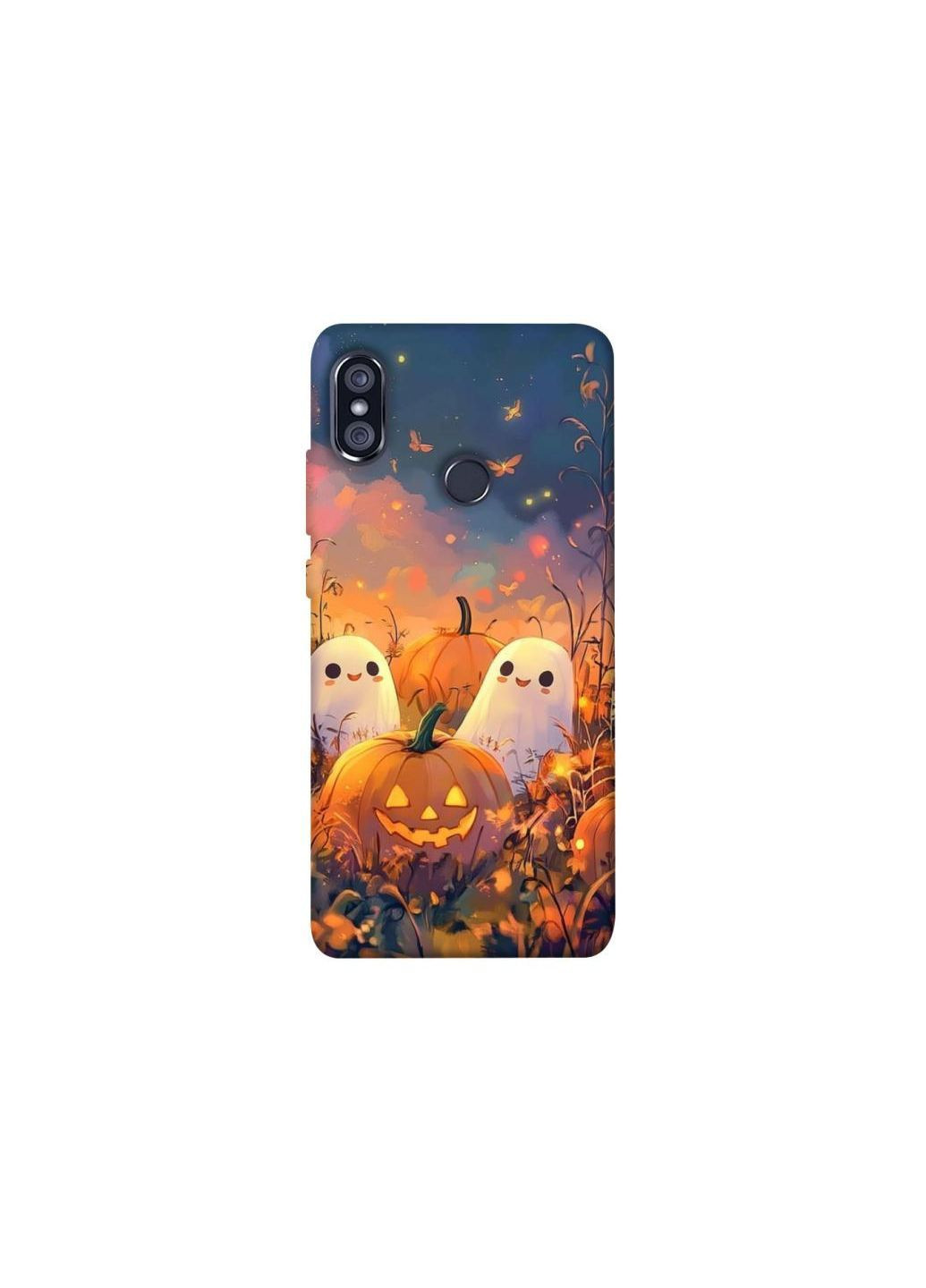 Чехол на Xiaomi Redmi Note 5 Pro / Note 5 (AI Dual Camera) Pumpkin Frontalka (364314688)