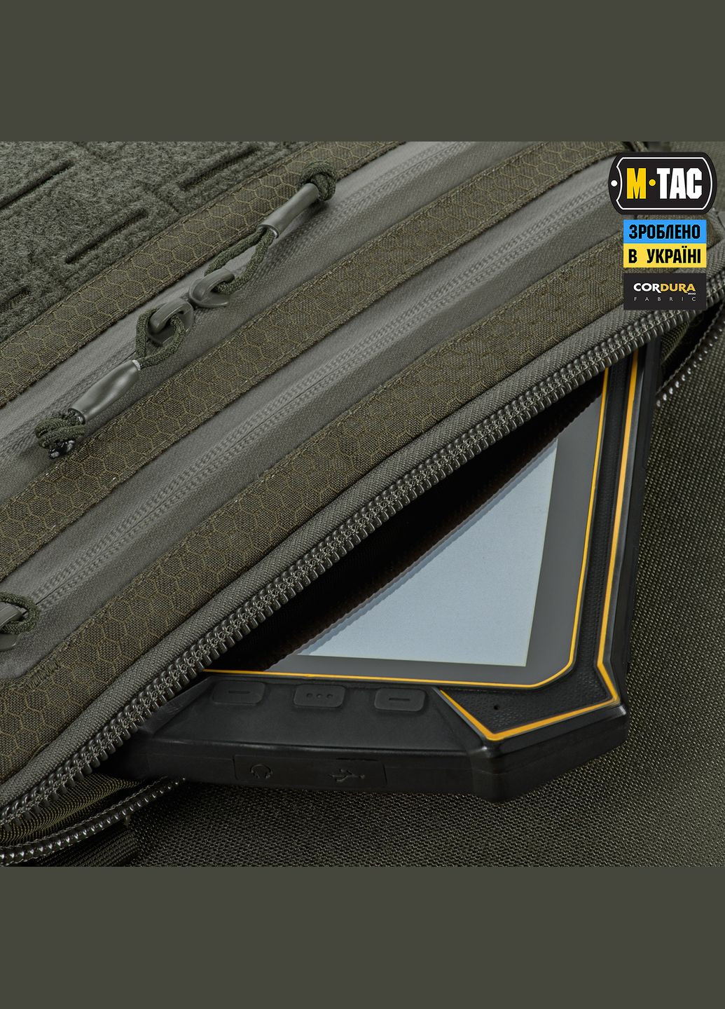 Сумка Admin Bag Medium Elite з липучкою Hex Ranger Green M-TAC (307928837)