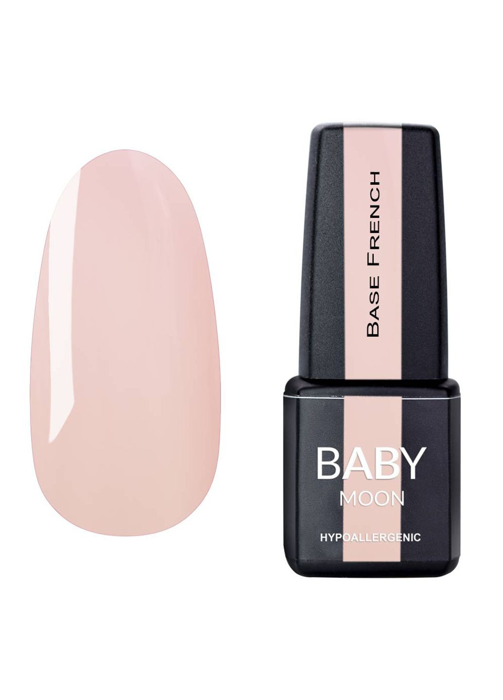 Base French Baby Moon № 015 біло-бежевий 6 мл Babymoon (294841487)