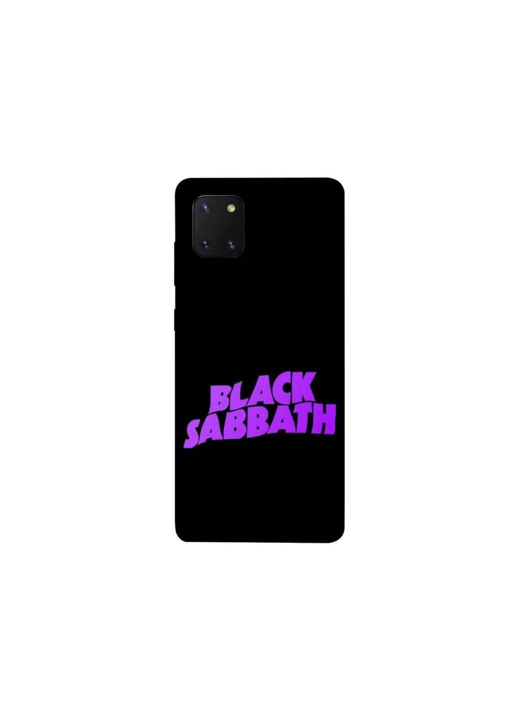 Чохол на Samsung Galaxy Note 10 Lite (A81) Black Sabbath logo ver.1 Frontalka (361094396)