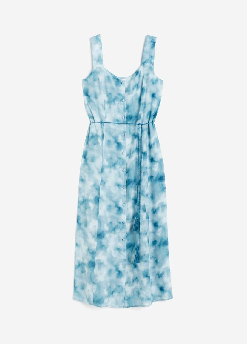 Летний женский сарафан H&M с абстрактным узором