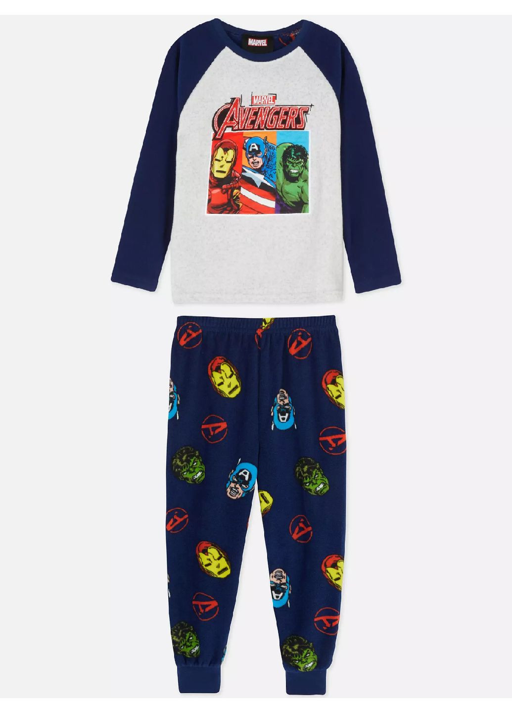 Комбинированная зимняя пижама (свитшот, брюки) свитшот + брюки Primark