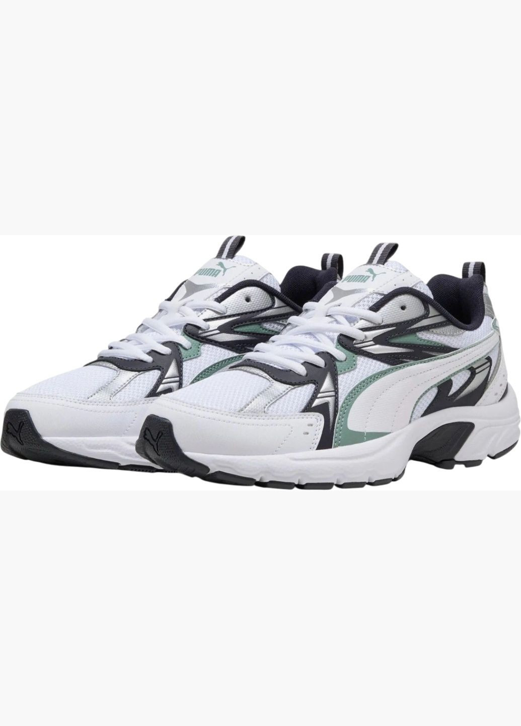 Белые кроссовки мужские milenio tech white 392322-13 Puma