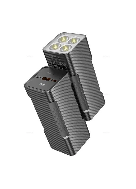 Внешний аккумулятор Q15 Flashlight 22.5W fully compatible power bank(10000mAh) Black Hoco (401877655)