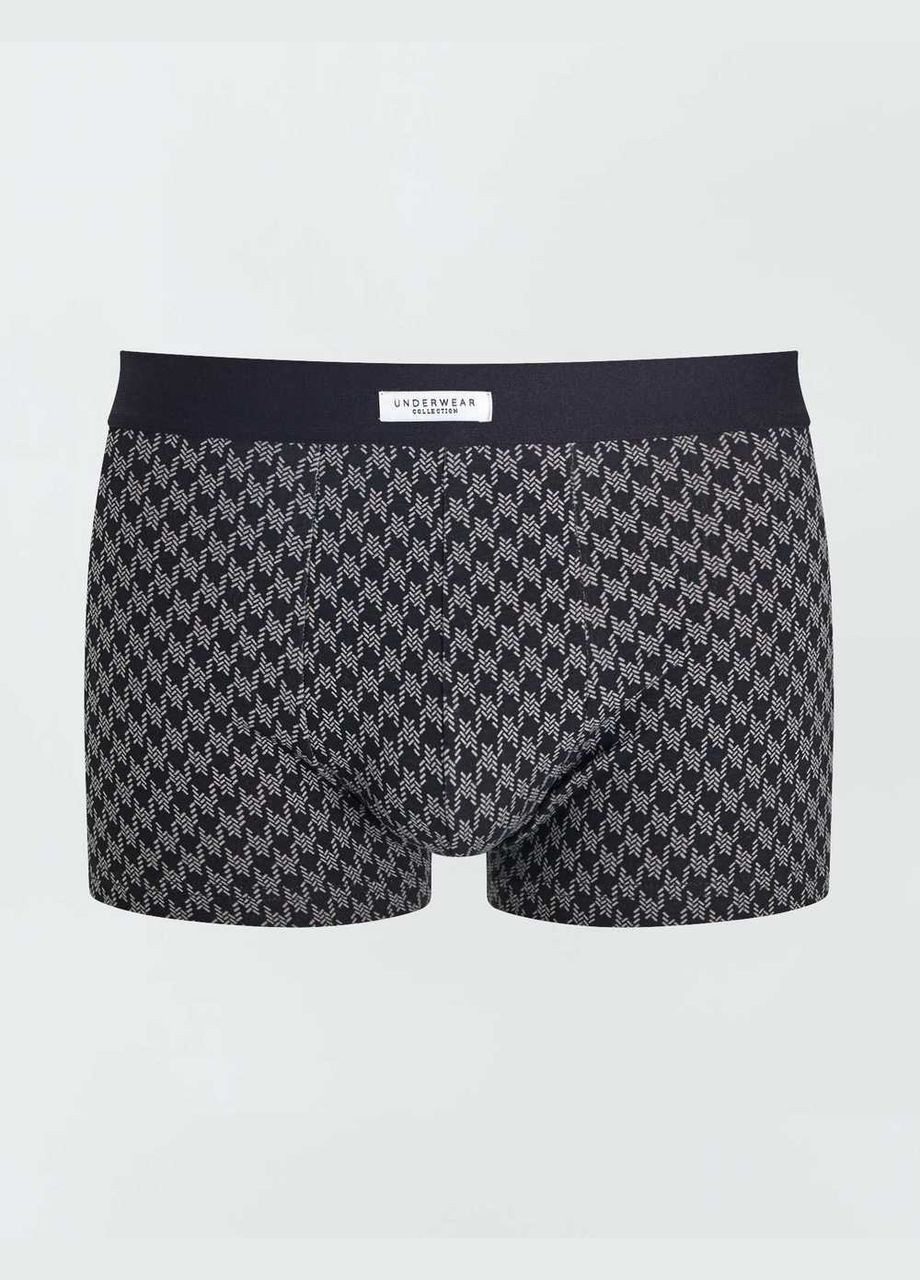 Трусы,черный в серые узоры, Kiabi (325454560)