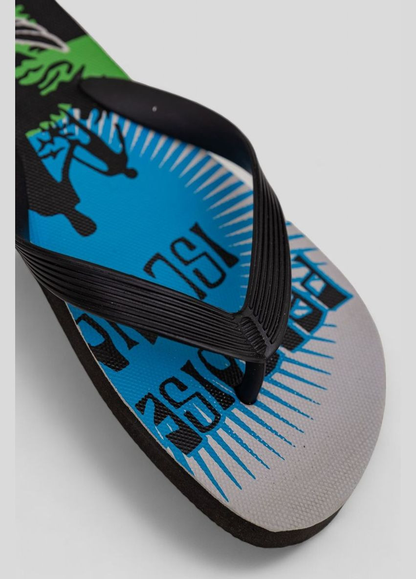 Черные пляжные вьетнамки мужские Far Light