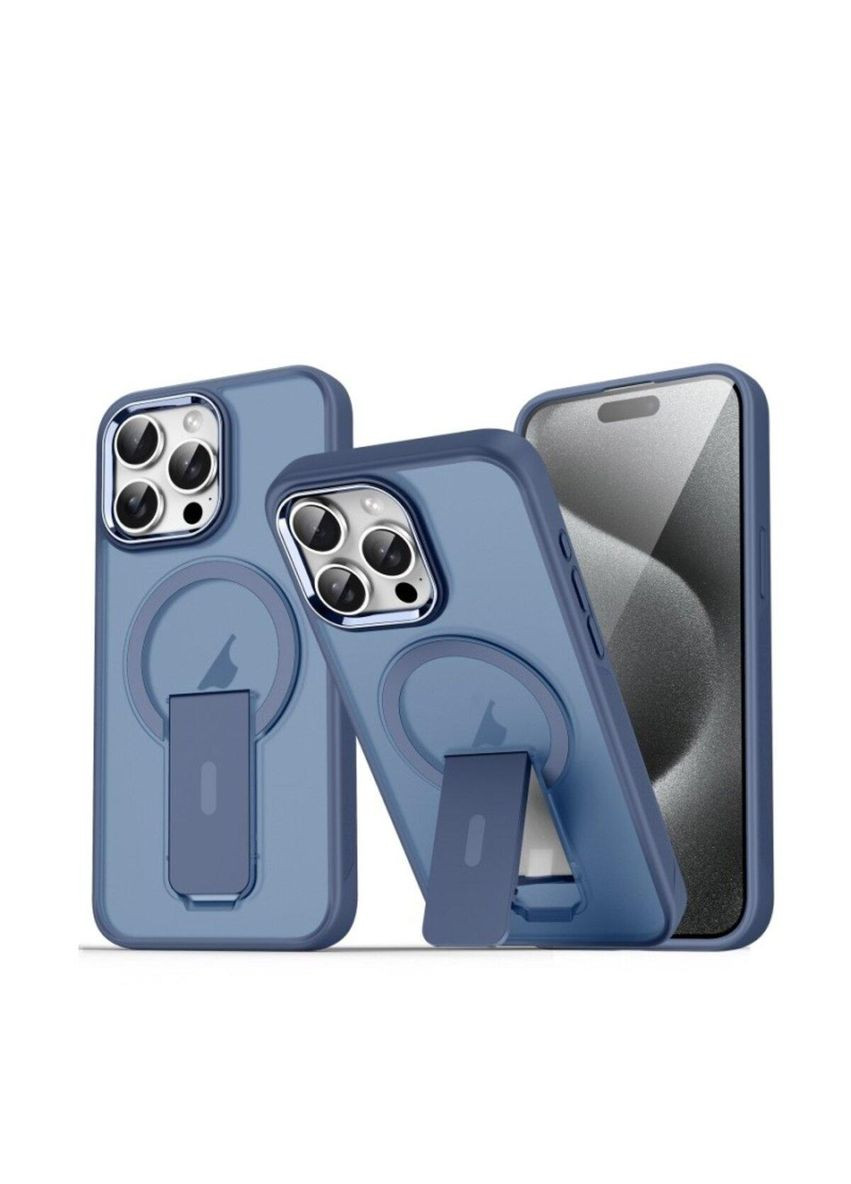 Чохол для смартфона Magnetic Stand для iPhone 15 Pro Blue Cosmic (314873591)