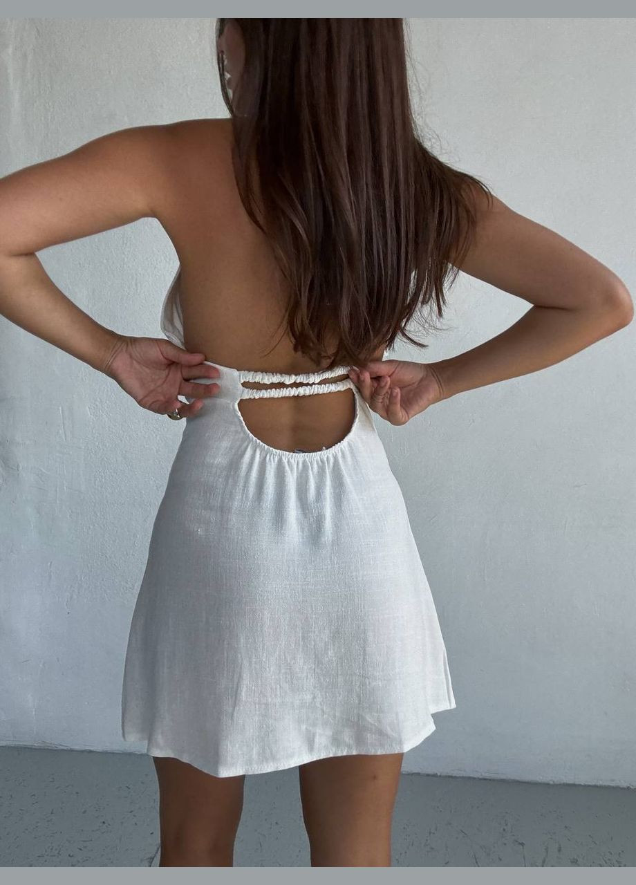 Молочна коктейльна, пляжна, повсякденний, кежуал, вечірня жіноча сукня силуетна Asi.Store.ua