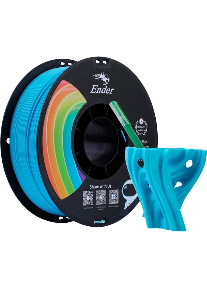 Пластик для 3D принтера PLA Plus 1кг 1.75мм Blue (3301010310) Creality (323096650)