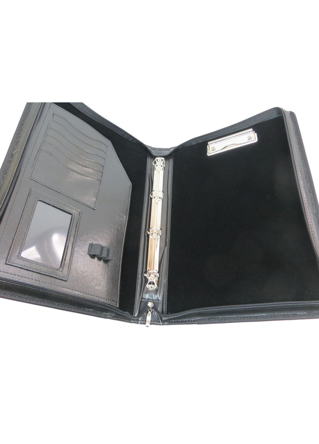 Ділова папка із еко шкіри чорна JPB (361156497)