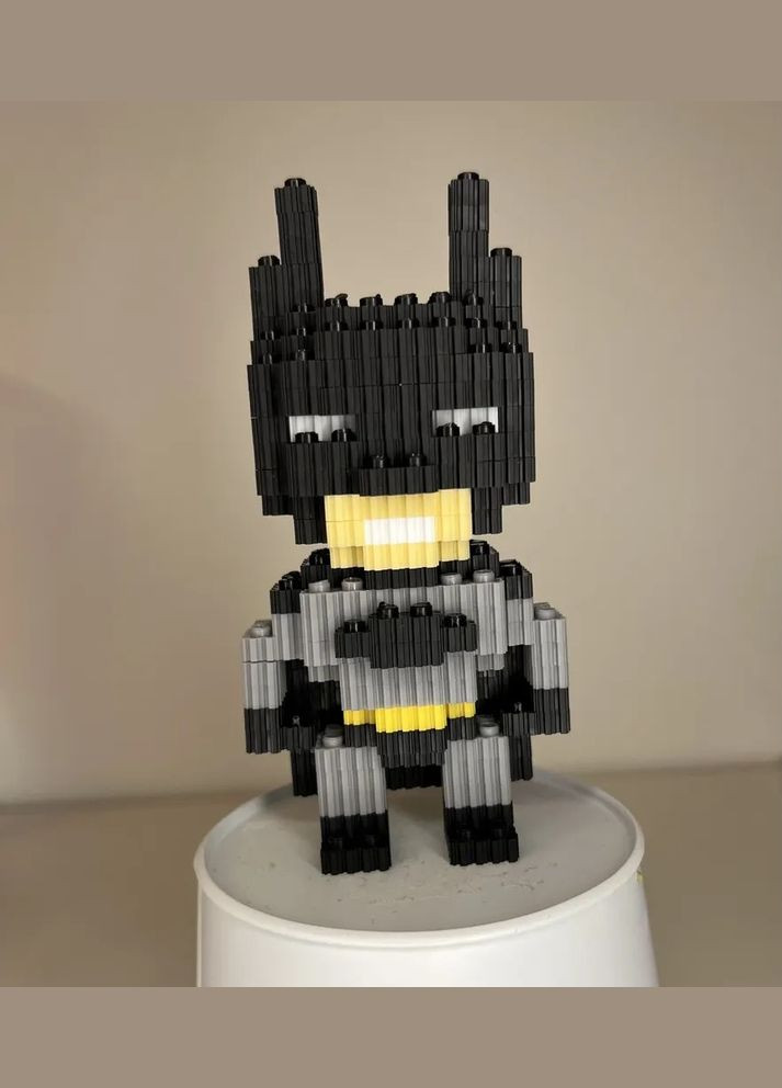 Детский 3D конструктор Бэтмен на 537 деталей. Конструктор Бэтмен 13 см No Brand (289361145)