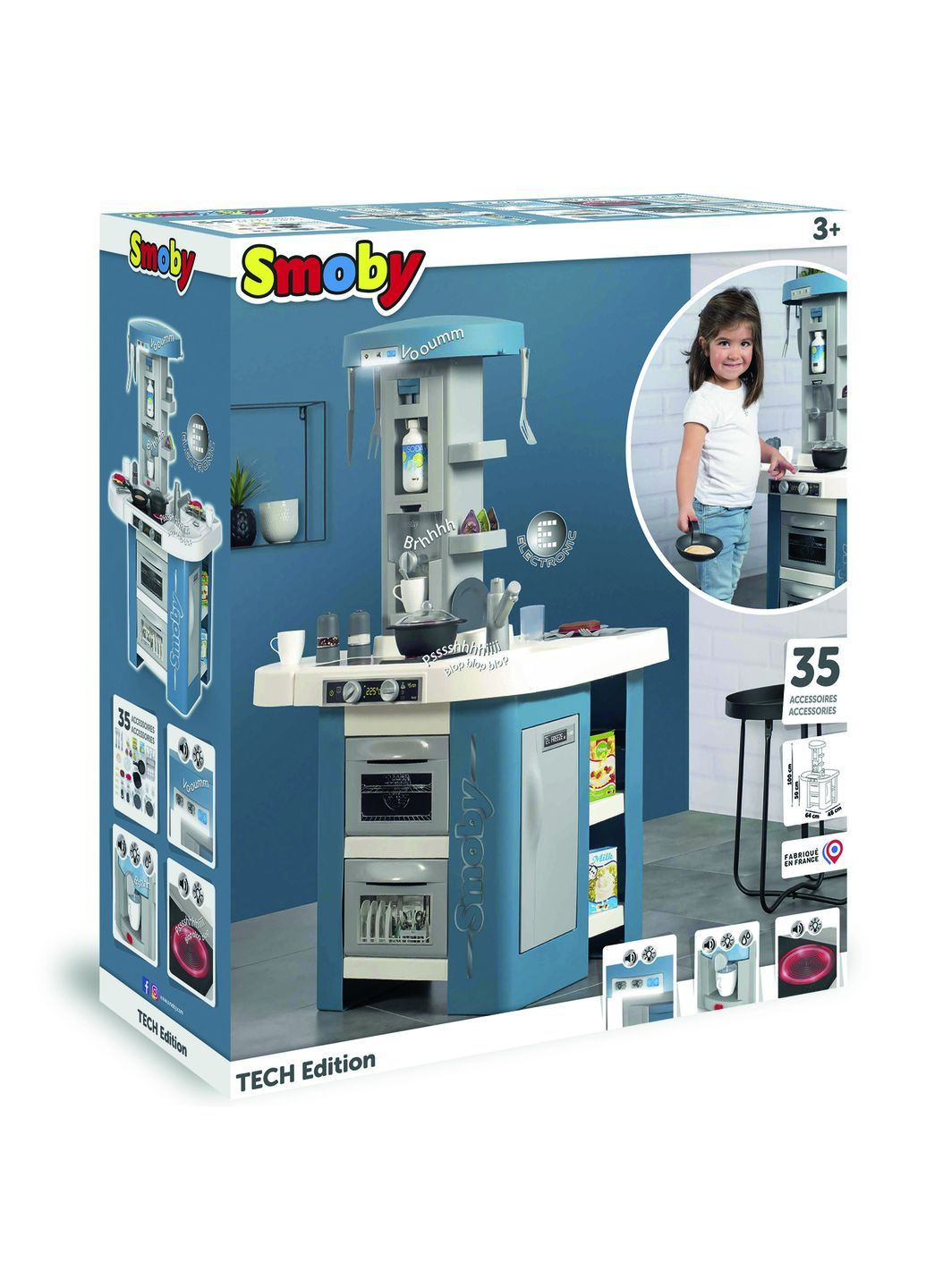 Інтерактивна кухня Тек Едішин () Smoby 311052 (370598538)