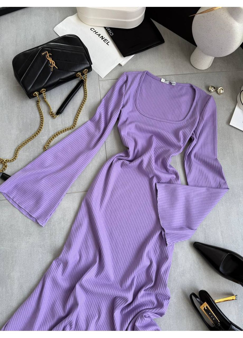 Лавандова сукня рубчик No Brand