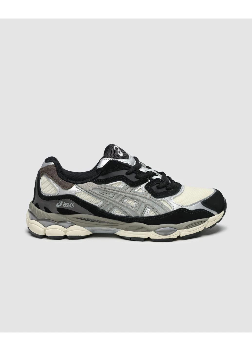 Белые демисезонные кроссовки мужские asics gel-nyc ivory clay grey асикс гель нюк белые No Brand