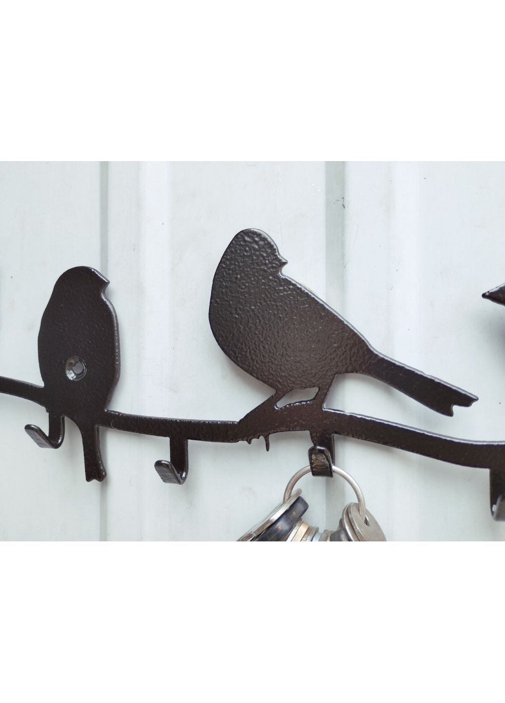 Ключниця з металу Птахи на гілці No Brand (368896314)