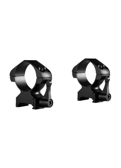 Кольца Precision Steel QD 30 мм High. Сталь. Weaver. Для оптических приборов, вес 196 г, анодированный алюминий Hawke (394232888)