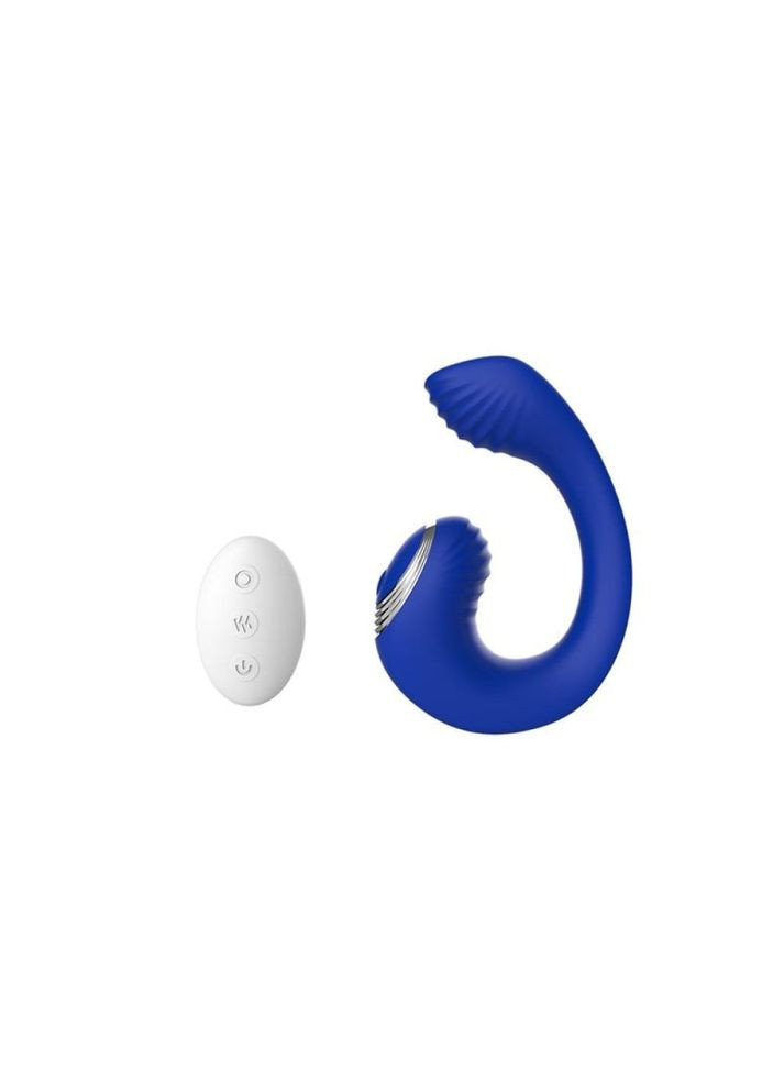 Вибратор для пар с дистанционным пультом Lust Ripple Meteor, синий Chisa (303887625)