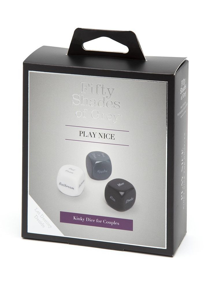 Эротическая игра для пары, 3 кубика Fifty Shades of Grey (306441369)