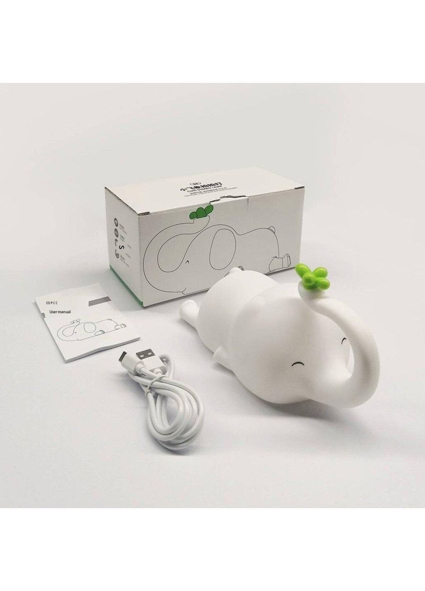 Силиконовый беспроводной ночник «Слоник» Sirius (365878073)