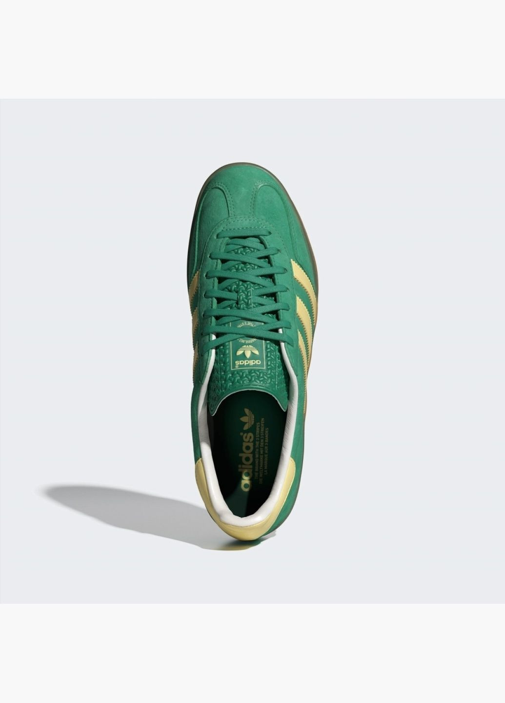Зеленые кроссовки мужские gazelle indoor shoes green ih7500 adidas