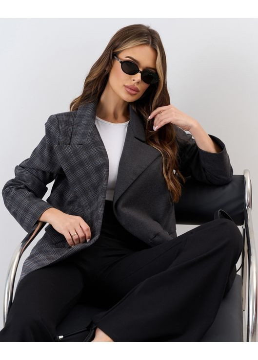 Комбінований двокольоровий піджак ISSA PLUS (363021976)