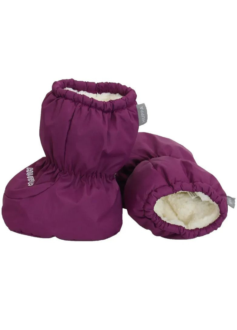 Пинетки зимние Taylor, One size, бордовый () Huppa 8701BASE-80034-000 (366524513)