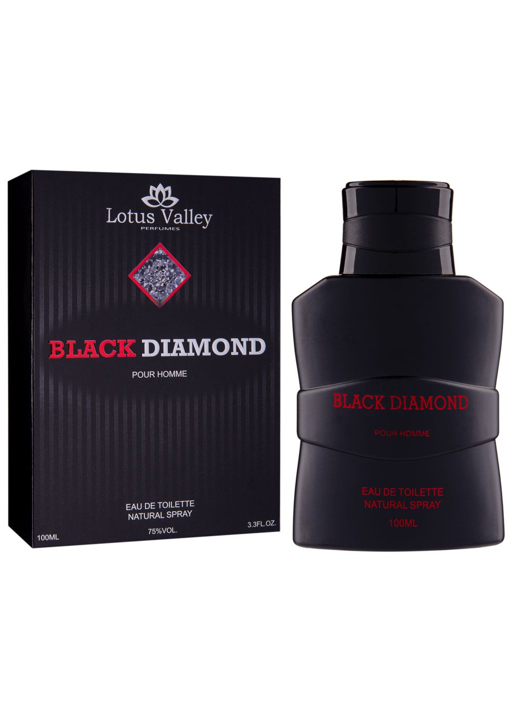 Туалетная вода мужская Black Diamond - 100 мл Lotus Valley (305391563)