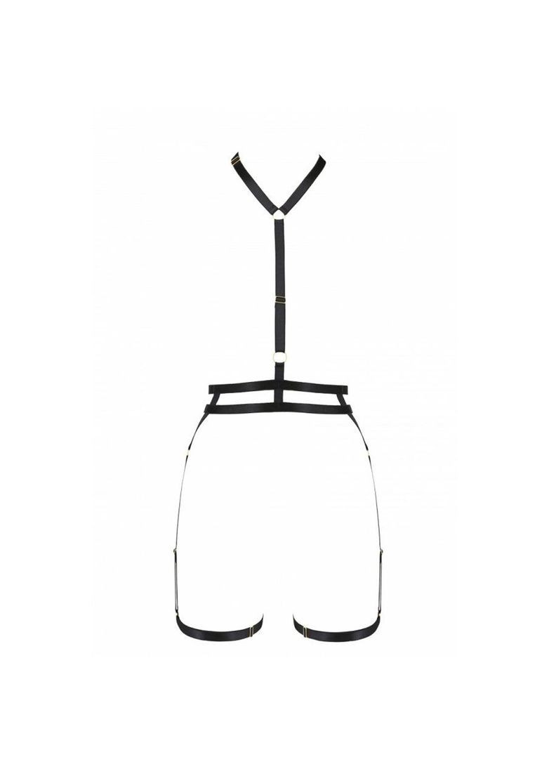 Портупея-стрепи з подвійним ремінцем Exclusive DENIRA S/M, black Passion (369950951)