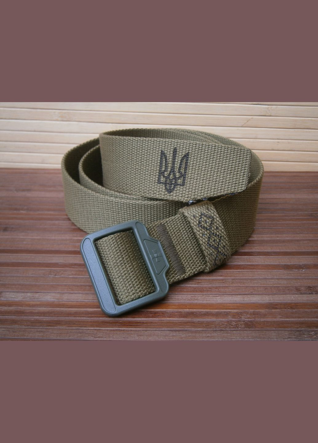 Ремінь поясний Патріот оливковий 4 см х 120 см 5.11 Tactical (358649208)