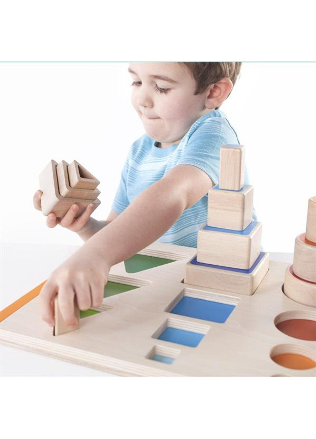 Дерев'яний сортер Manipulatives Фігури і розміри (G6737) Guidecraft (331173712)