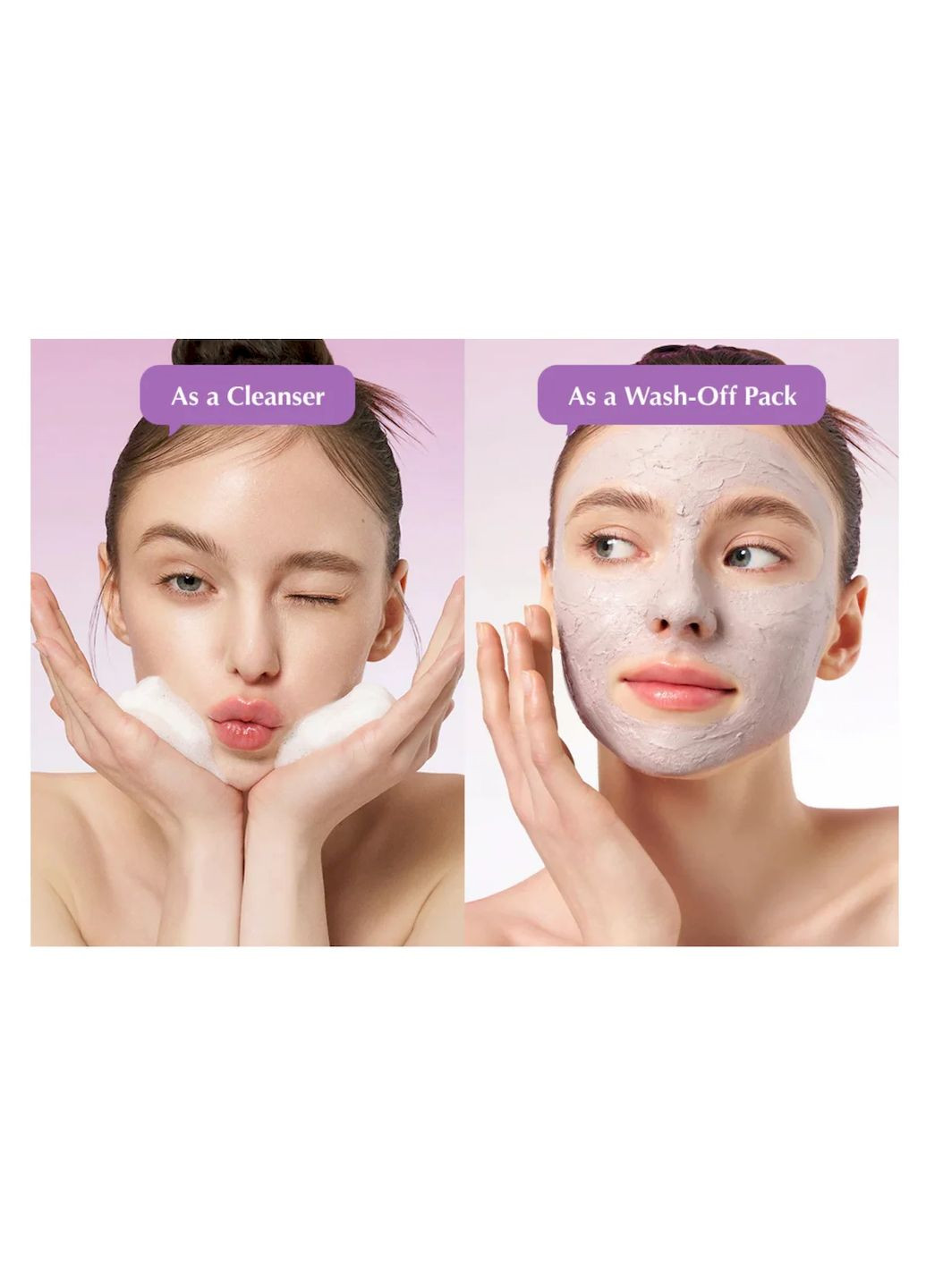 Паста-маска PURPLE RICE PORE PURIFYING PACK CLEANSER, що очищає для обличчя 130 г Eqqualberry (348781735)