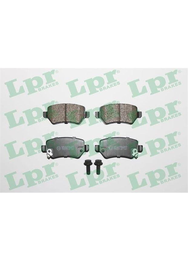 Колодка тормозной диск. OPEL ASTRA G задн. (выр-во ). (05P811) LPR (368899060)