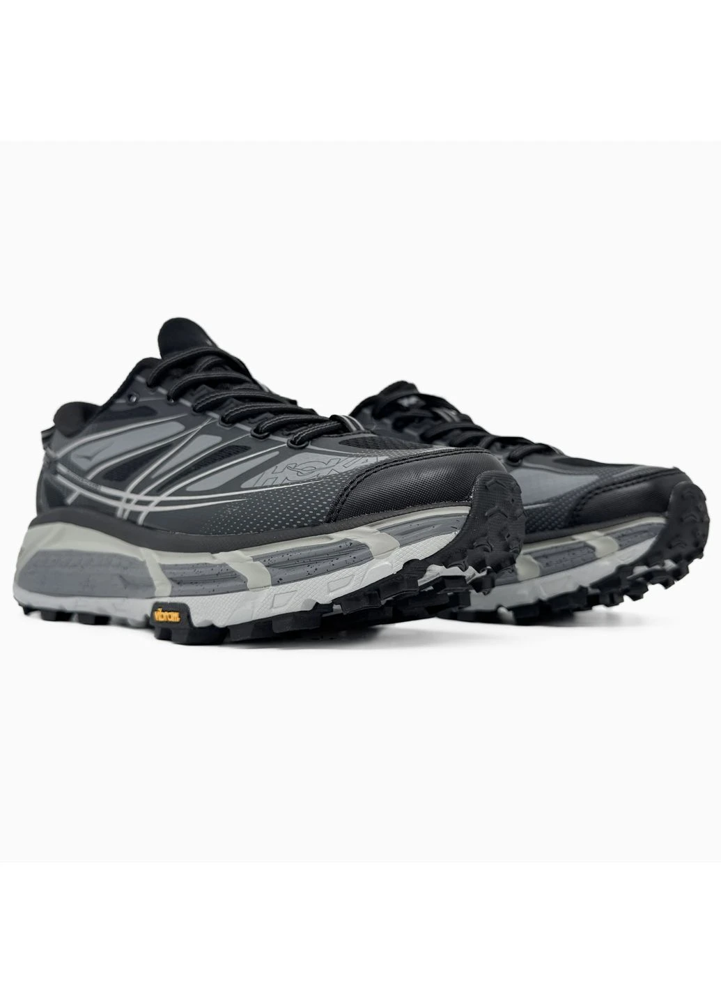 КРОСІВКИ ЖІНОЧІ HOKA ONE ONE U MAFATE SPEED 2 BLACK/GRAY ХОКА ЧОРНІ No Brand чорні демісезони (391944762)