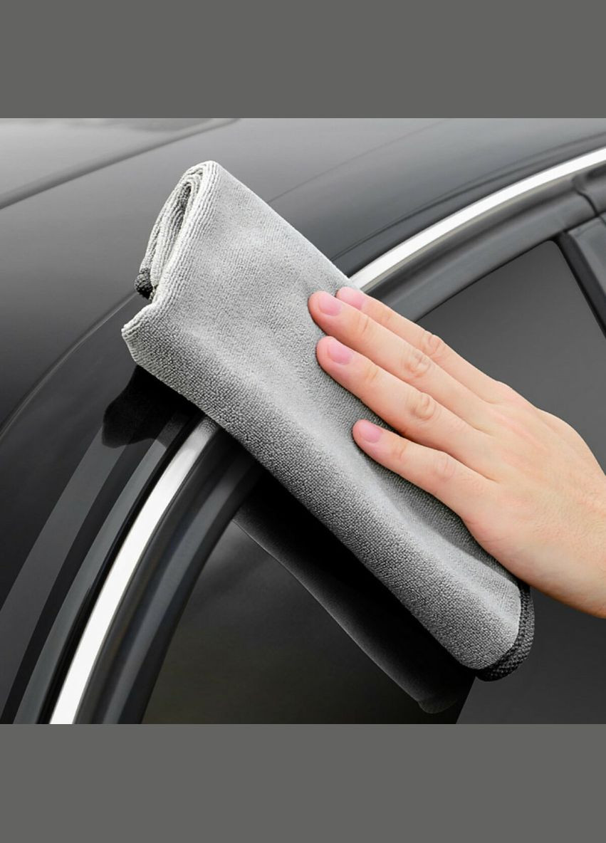 Микрофибра Easy life car washing towel（40*40см Two pack）Grey Baseus Easy life car washing towel（40*40mm Two pack） (340279810)