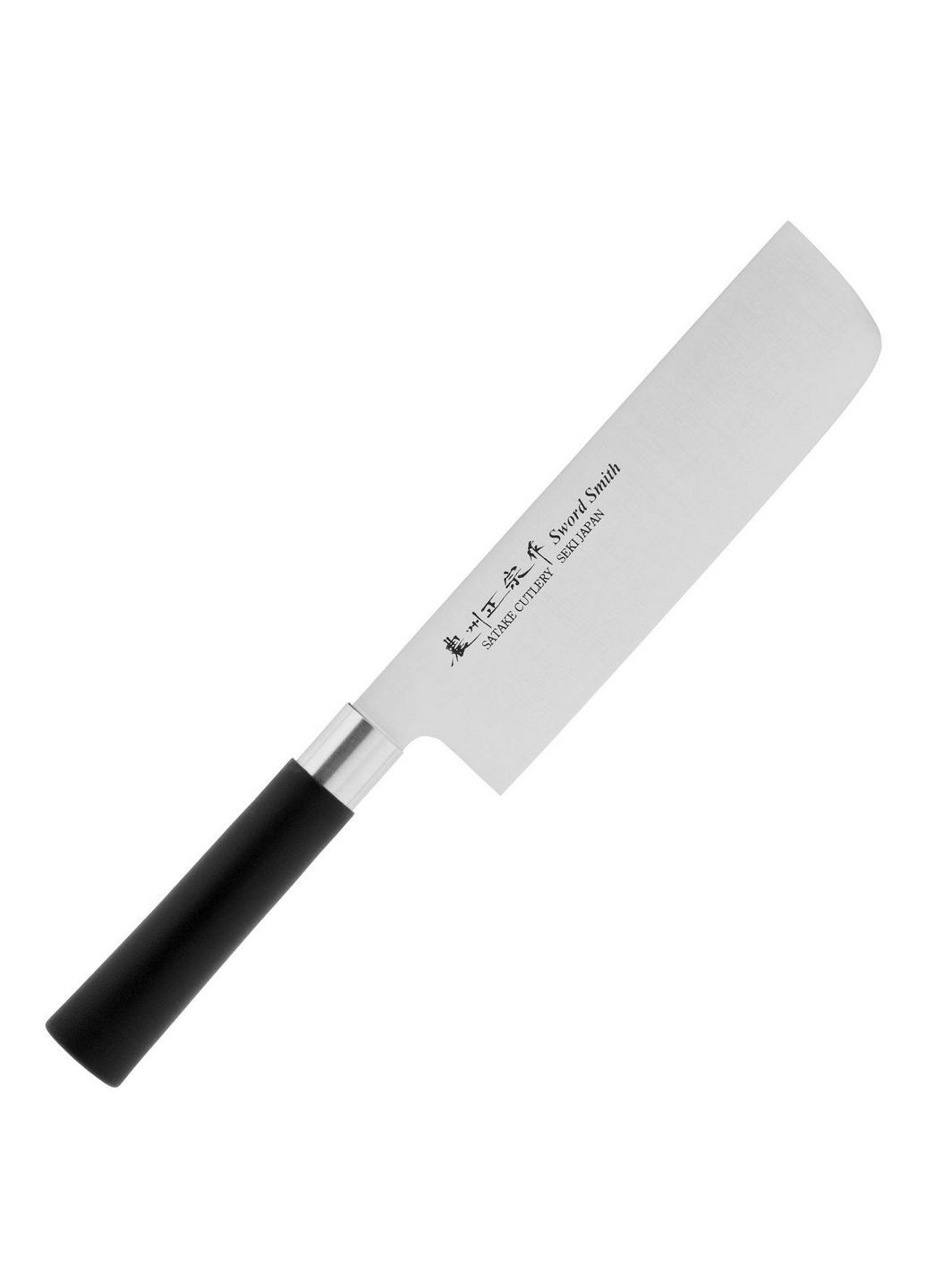 Кухонный нож Накири 17 см Satake чёрные,