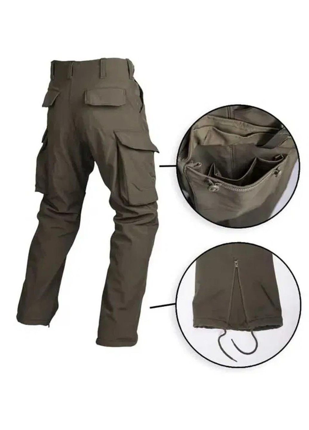 Штани Softshell Explorer зимові водонепроникні Olive 11360001 Mil-Tec (338856049)