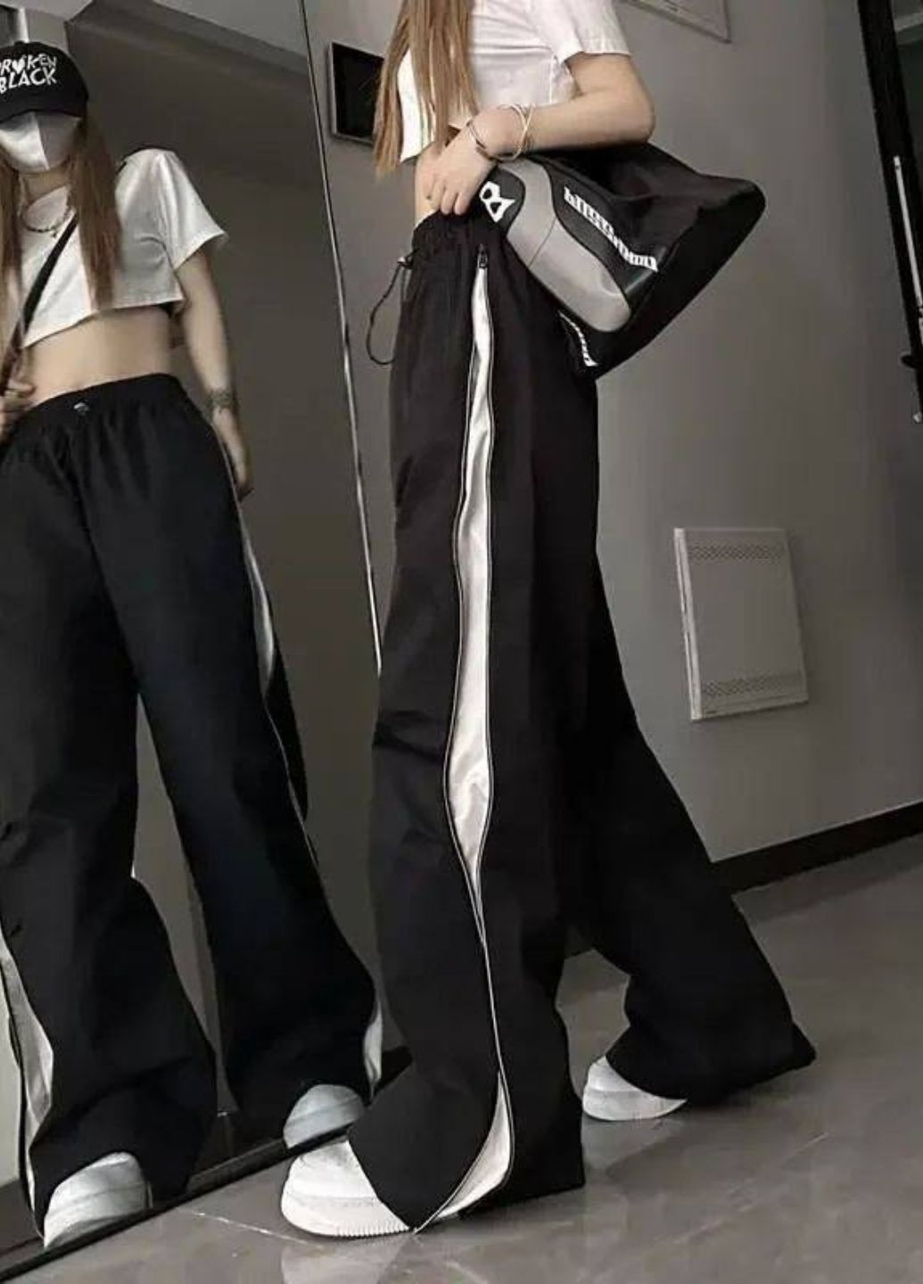 Брюки с боковыми молниями Allthings (322670041)