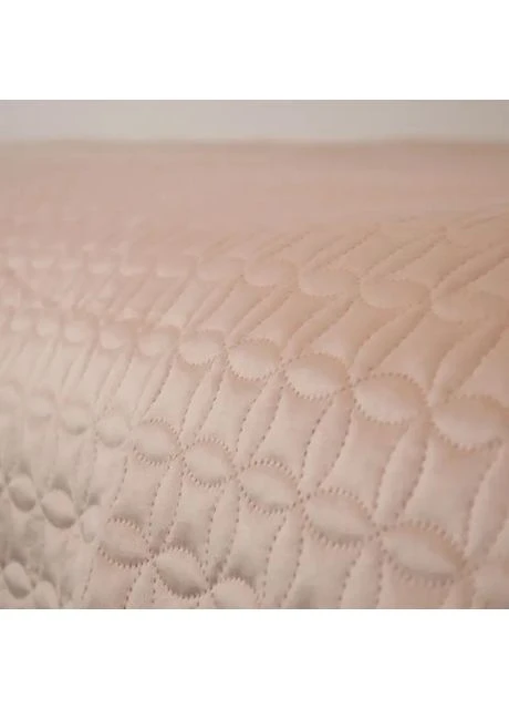 Покрывало ТЕП VELOUR Мозаика велюр двуспальное 180×240 см Светло-розовое (57400180240) ТЕП (401860990)