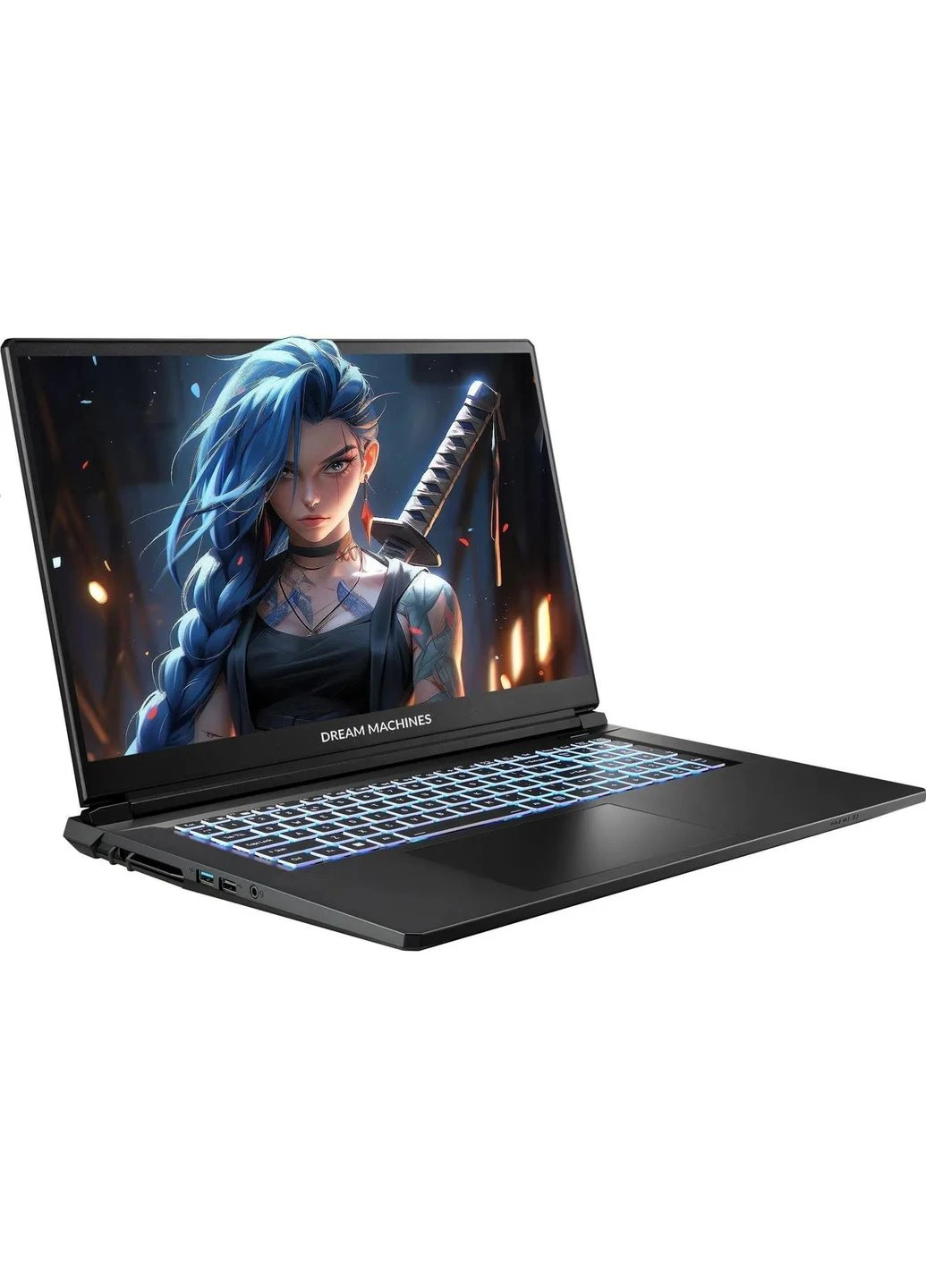 Ноутбук RG5050-17 17.3FHD IPS, Intel i7-13620H, 32GB, F1TB, NVD5050-8, DOS, Dream Machines (393480262)