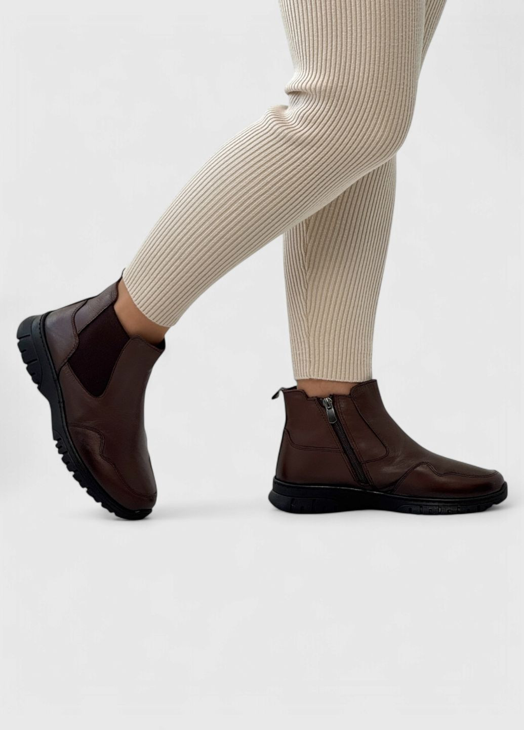 Осенние ботинки женские кожаные Sherlock Soon