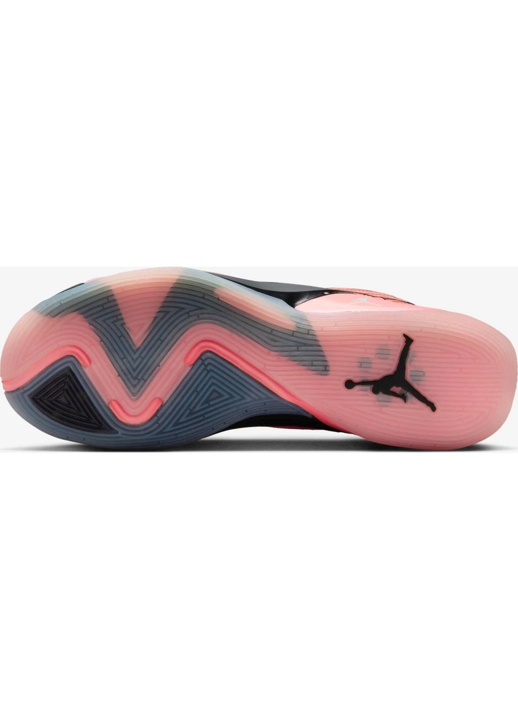 Розовые кроссовки баскетбольные кораллово-черные dx8733-800 Nike JORDAN LUKA 2